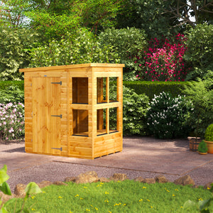 Power Pent Potting Shed 4x6 ft