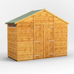 Power Apex Security Garden Shed 4x10 ft