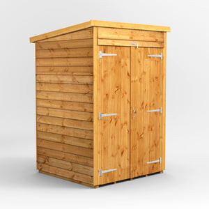 Power Overlap Pent Shed 4x4 ft