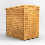 Power Overlap Pent Shed 4x6 ft