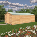 Shire Garden Value Overlap 10 x 20 Apex Shed (With or Without Windows) - Garden Life Stores