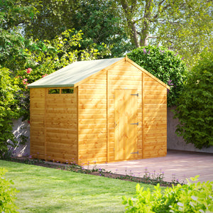 Power Apex Security Garden Shed 6x10 ft