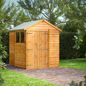 Power Overlap Apex Shed 6x6 ft