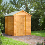 Power Overlap Apex Shed 6x6 ft