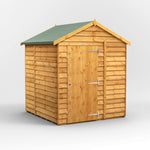 Power Overlap Apex Shed 6x6 ft