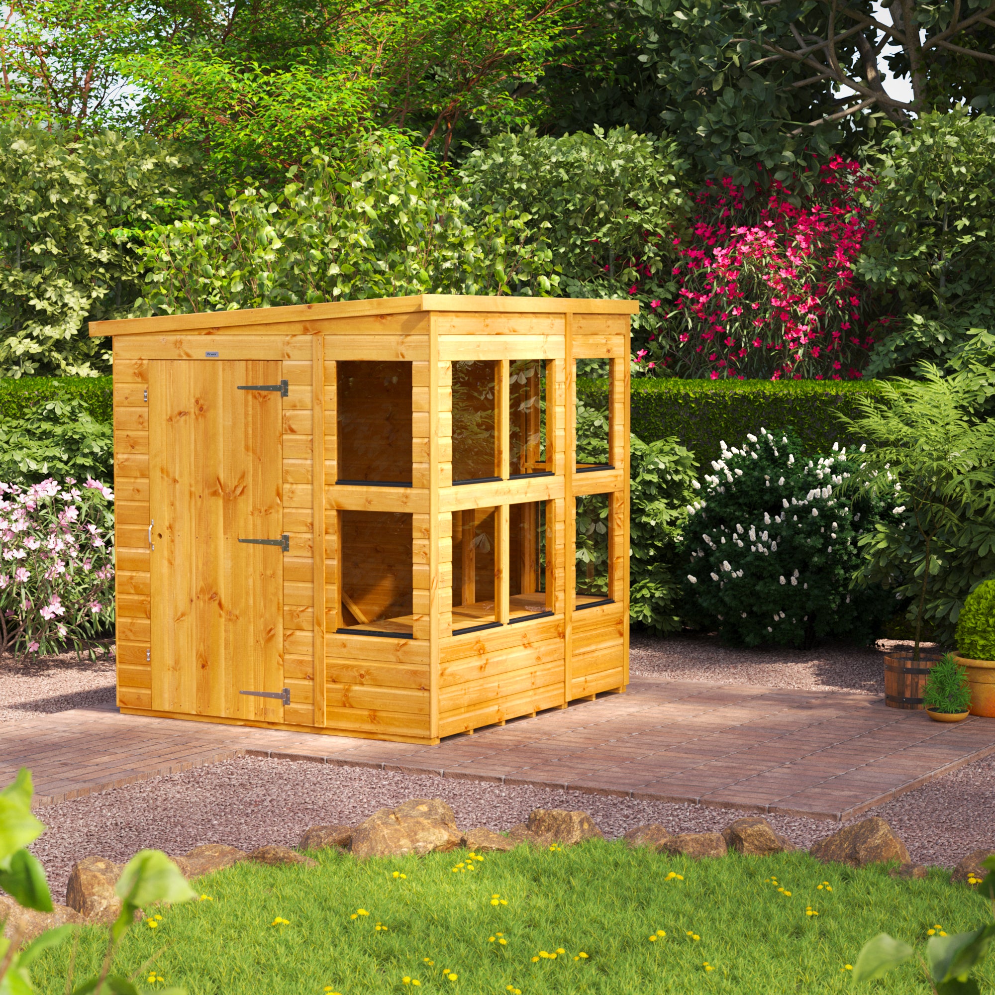 Power Pent Potting Shed 6x6 ft