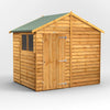 Power Overlap Apex Shed 6x8 ft