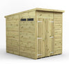 Power Premium Pent Security Shed 6ft