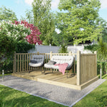 Power 6ft Wooden Decking Kits