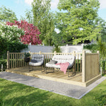 Power 6ft Wooden Decking Kits