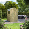 Power Pressure Treated Premium Apex Shed 6ft