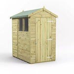 Power Pressure Treated Premium Apex Shed 6ft