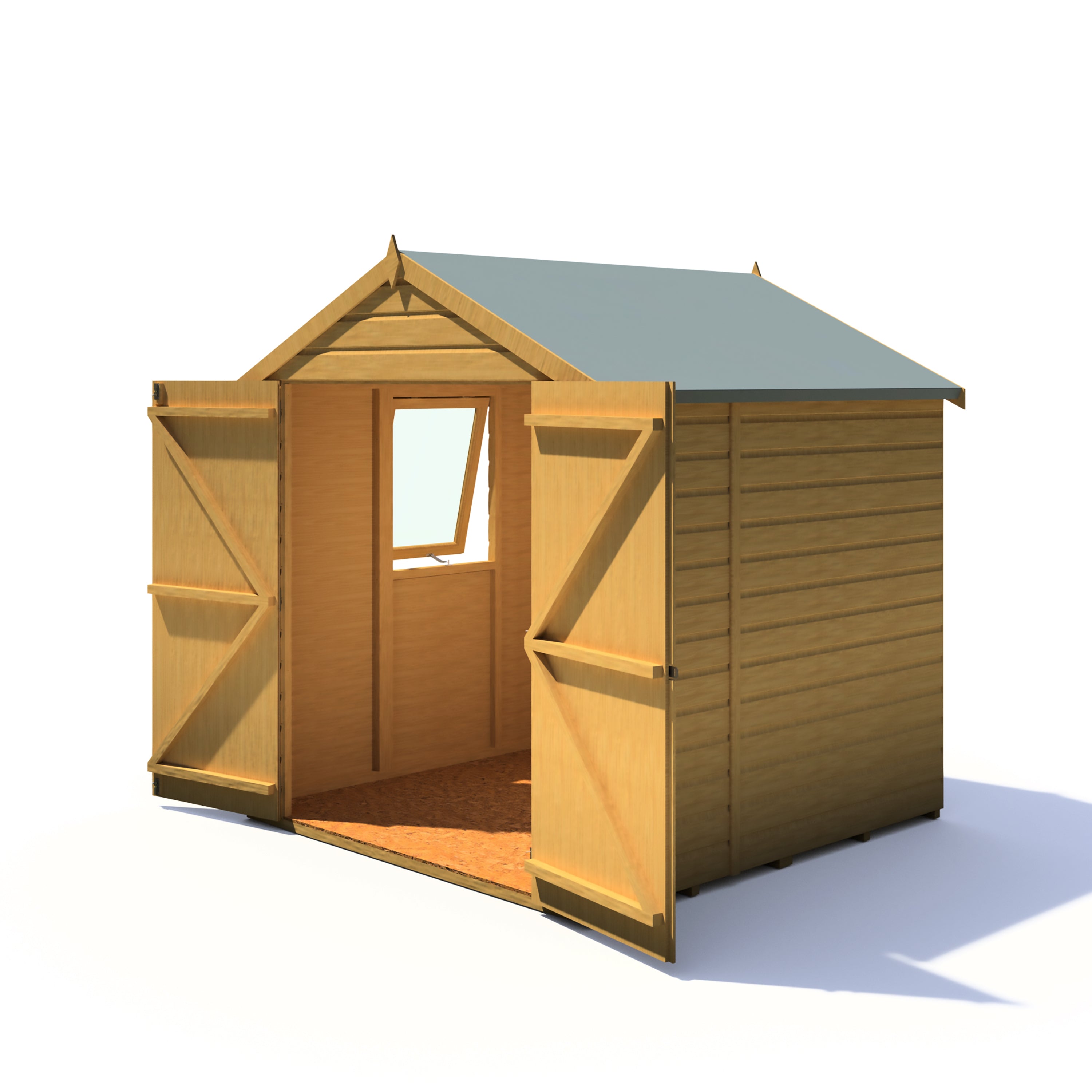 Shire Arran Shed Double Door 6x6