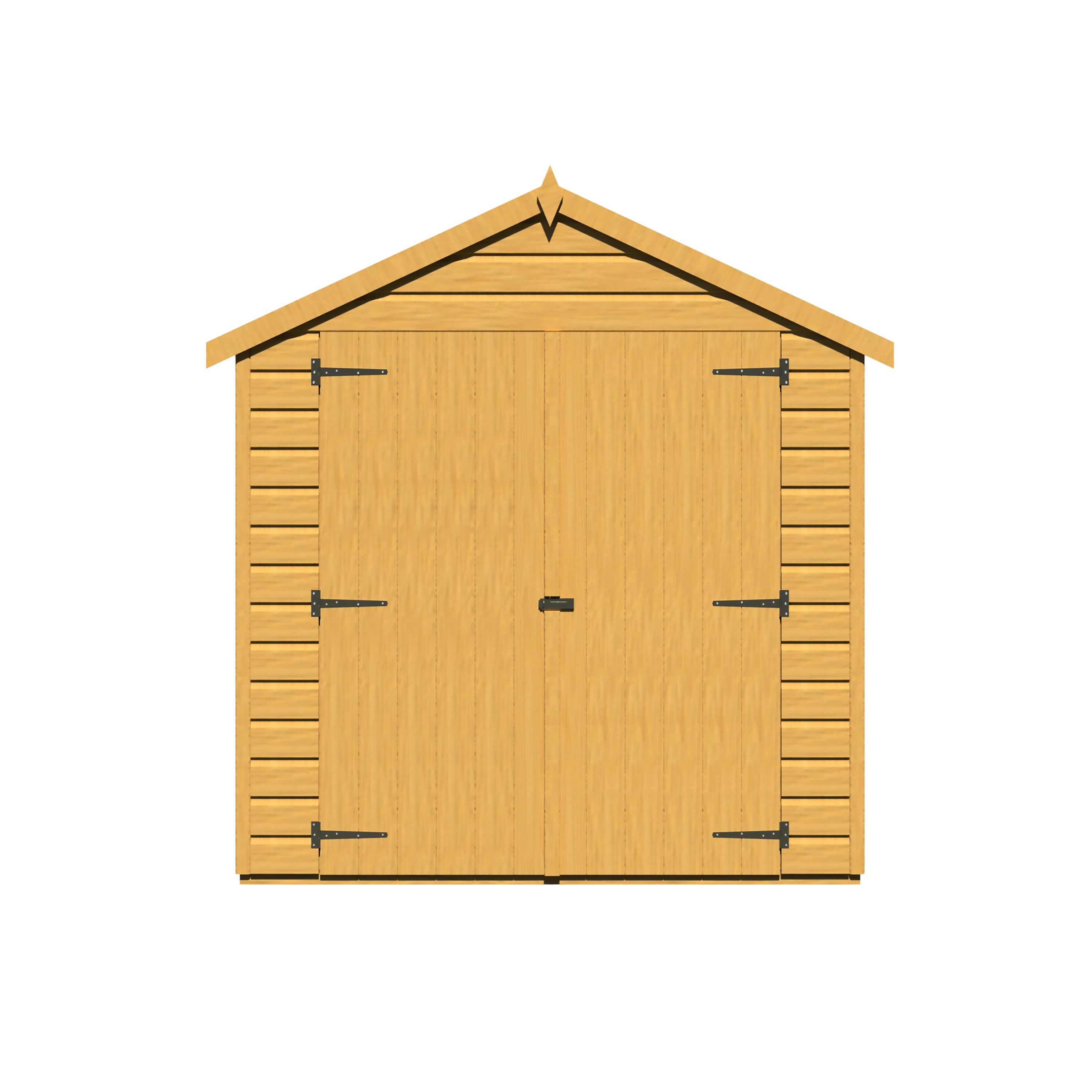 Shire Arran Shed Double Door 6x6