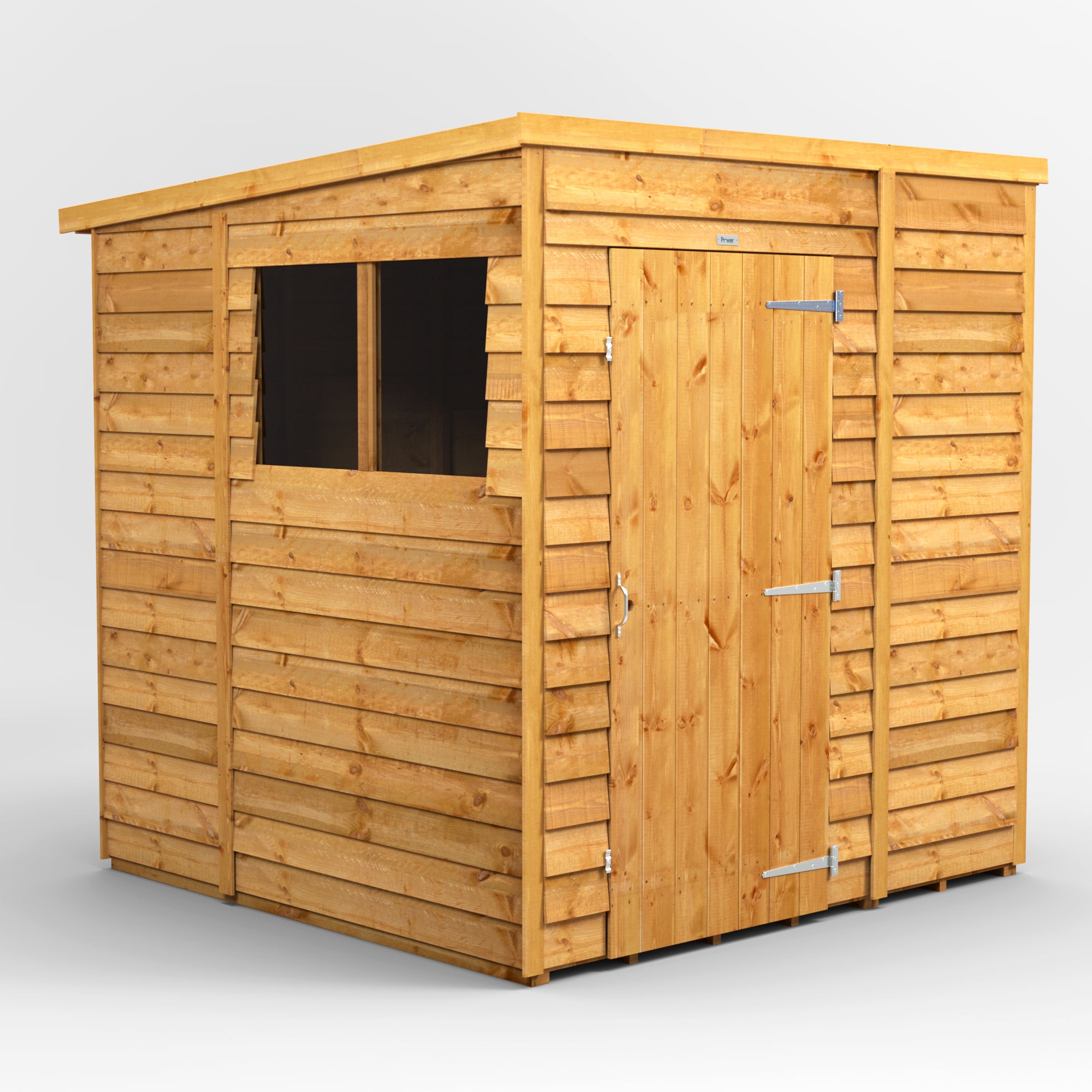 Power Overlap Pent Shed 6x6 ft
