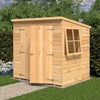 Shire 7x5 Shiplap Pent Shed with Double Doors – Garden Life Stores