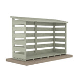 Shire Large 6x3 Log Store – Heavy-Duty Wooden Firewood Storage | Garden Life Stores