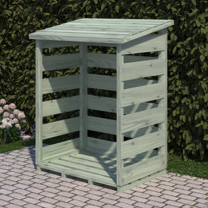 Shire Large 3x2 Log Store – Sturdy Wooden Firewood Storage | Garden Life Stores
