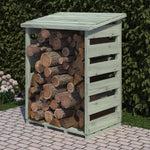 Shire Large 3x2 Log Store – Sturdy Wooden Firewood Storage | Garden Life Stores