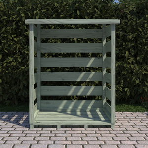 Shire Large 3x2 Log Store – Sturdy Wooden Firewood Storage | Garden Life Stores