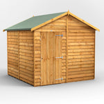Power Overlap Apex Shed 8x8 ft