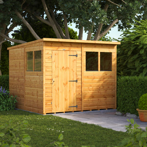 Power Pent Garden Shed 8x8 ft