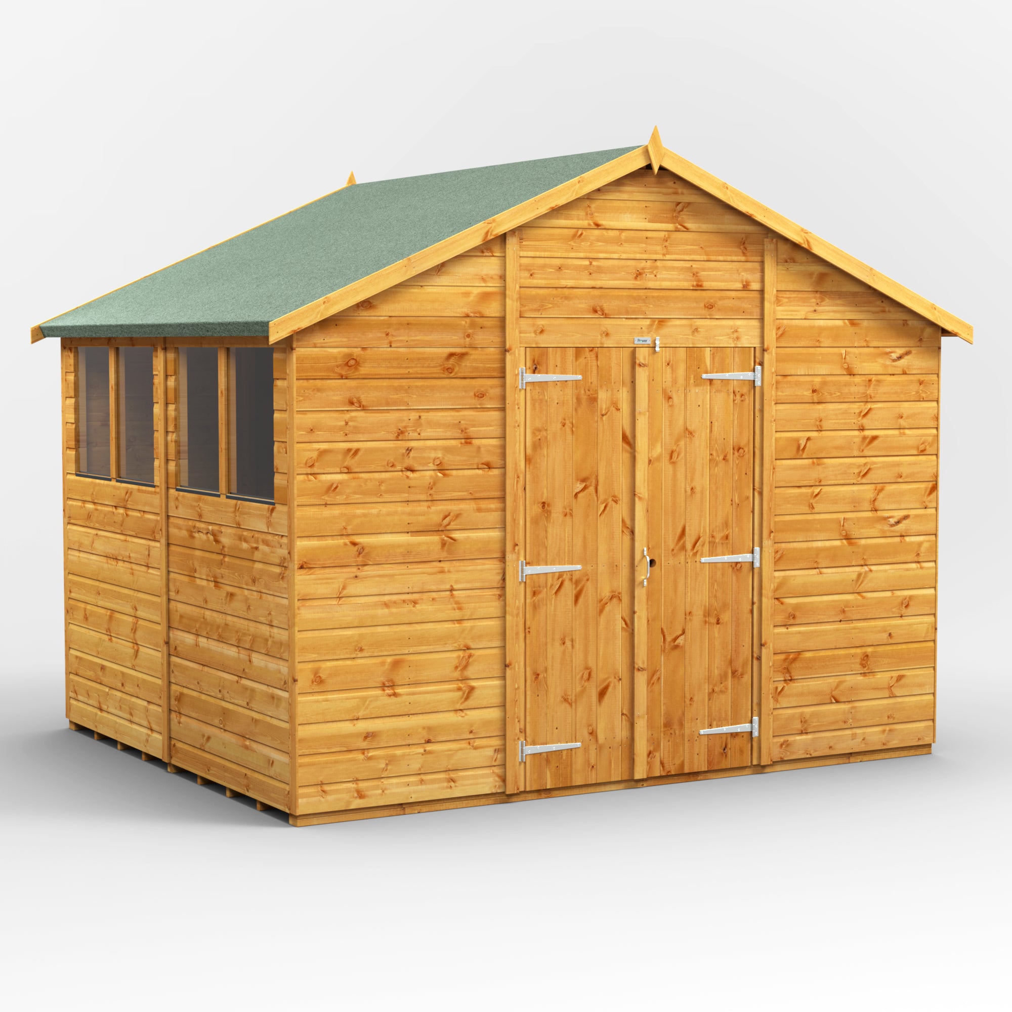Power Apex Garden Shed 8x10 ft