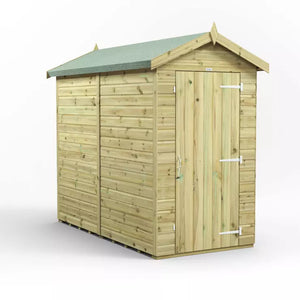 Power Pressure Treated Premium Apex Shed 8ft