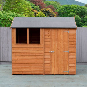 Shire Garden Value Overlap Reverse Apex Shed (Available in 6x4 & 6x8) – Garden Life Stores