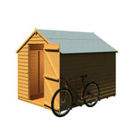 Shire Overlap Dipped Apex Wooden Garden Shed 8x6 - Garden Life Stores. 