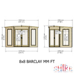 Shire Barclay Summerhouse 8x8