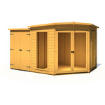 Shire Barclay Summerhouse with Side Shed - 8x12