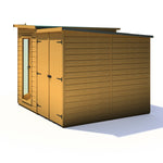 Shire Barclay Summerhouse with Side Shed - 8x12