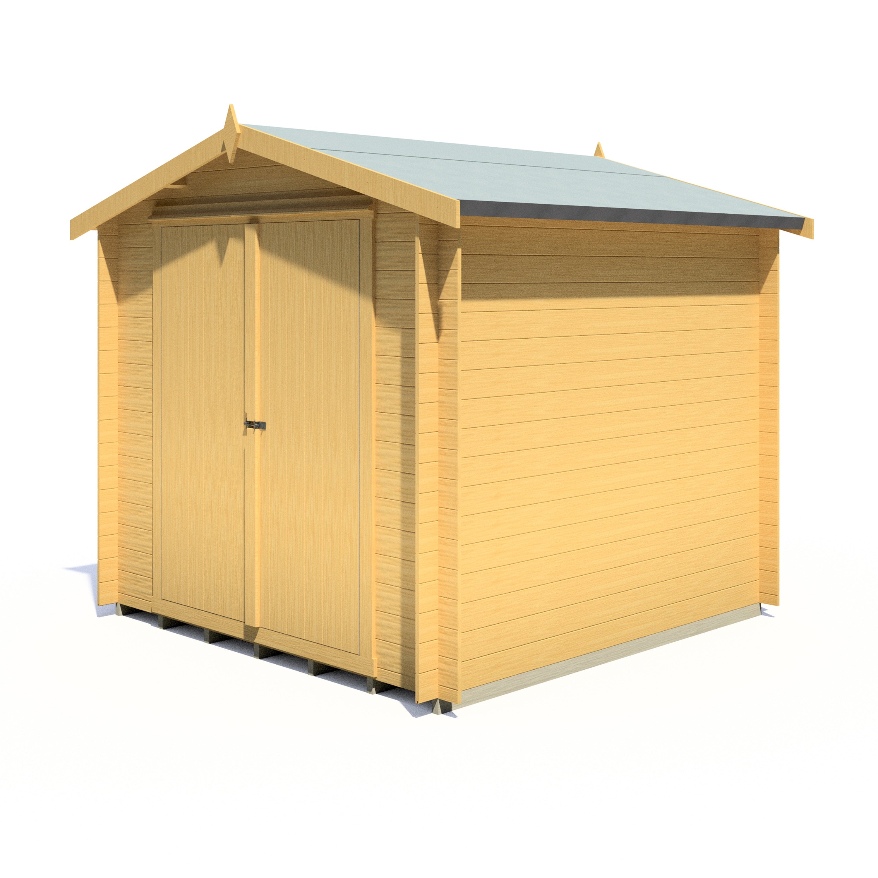 Shire Bradley 19mm Log Cabin 8x8