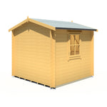 Shire Bradley 19mm Log Cabin 8x8