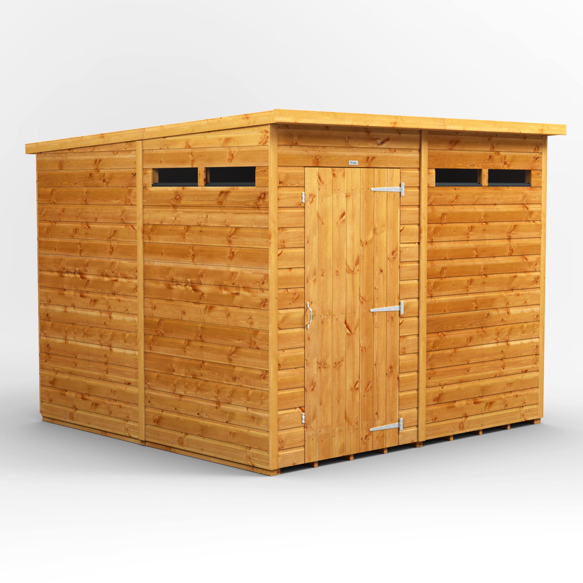 Power Pent Security Garden Shed 8x8 ft