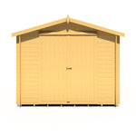 Shire Bradley 19mm Log Cabin 9x9