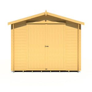 Shire Bradley 19mm Log Cabin 9x9