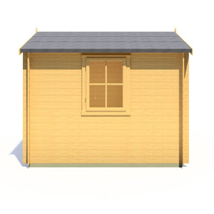 Shire Bradley 19mm Log Cabin 9x9