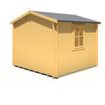 Shire Bradley 19mm Log Cabin 9x9