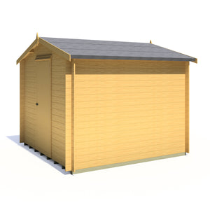 Shire Camelot 19mm Log Cabin 9x9