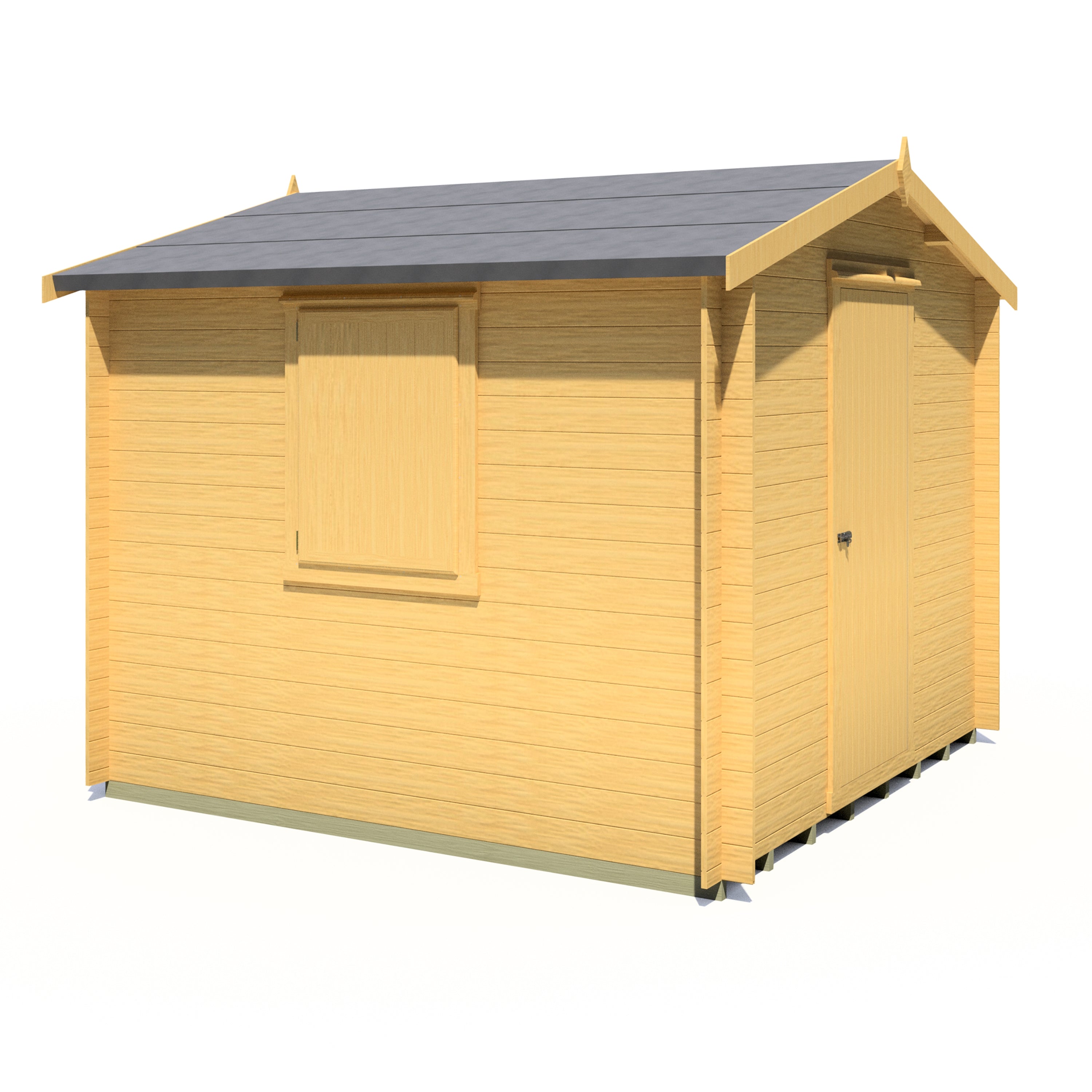 Shire Camelot 19mm Log Cabin 9x9 Garden Life Stores