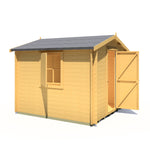 Shire Camelot 19mm Log Cabin 9x9