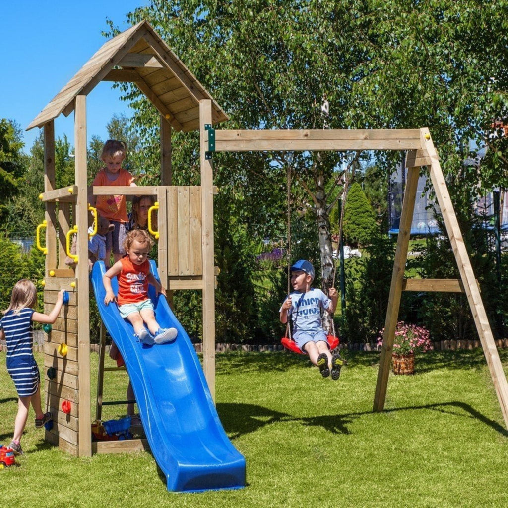 Shire Adventure Peaks Fortress 2 Climbing Frame – Premium Wooden Playset for Kids | Garden Life Stores