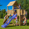 Shire Adventure Peaks Fortress 3 Climbing Frame – Ultimate Multi-Level Wooden Playset | Garden Life Stores