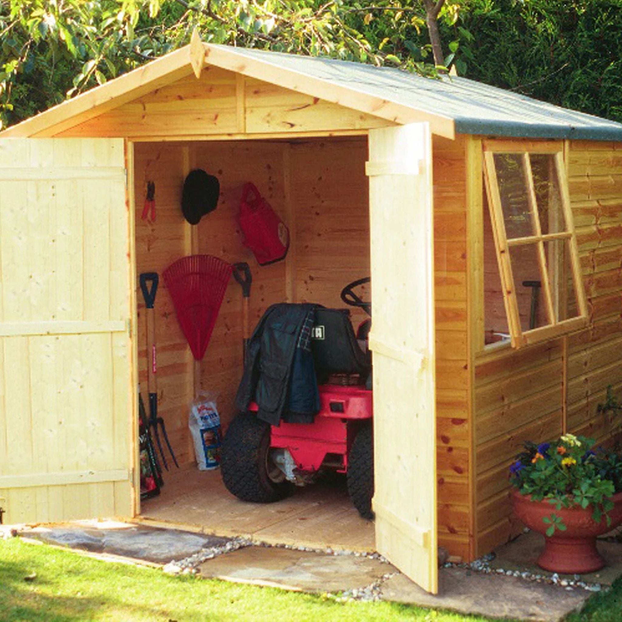 Shire Alderney Shed 7x7 Garden Life Stores