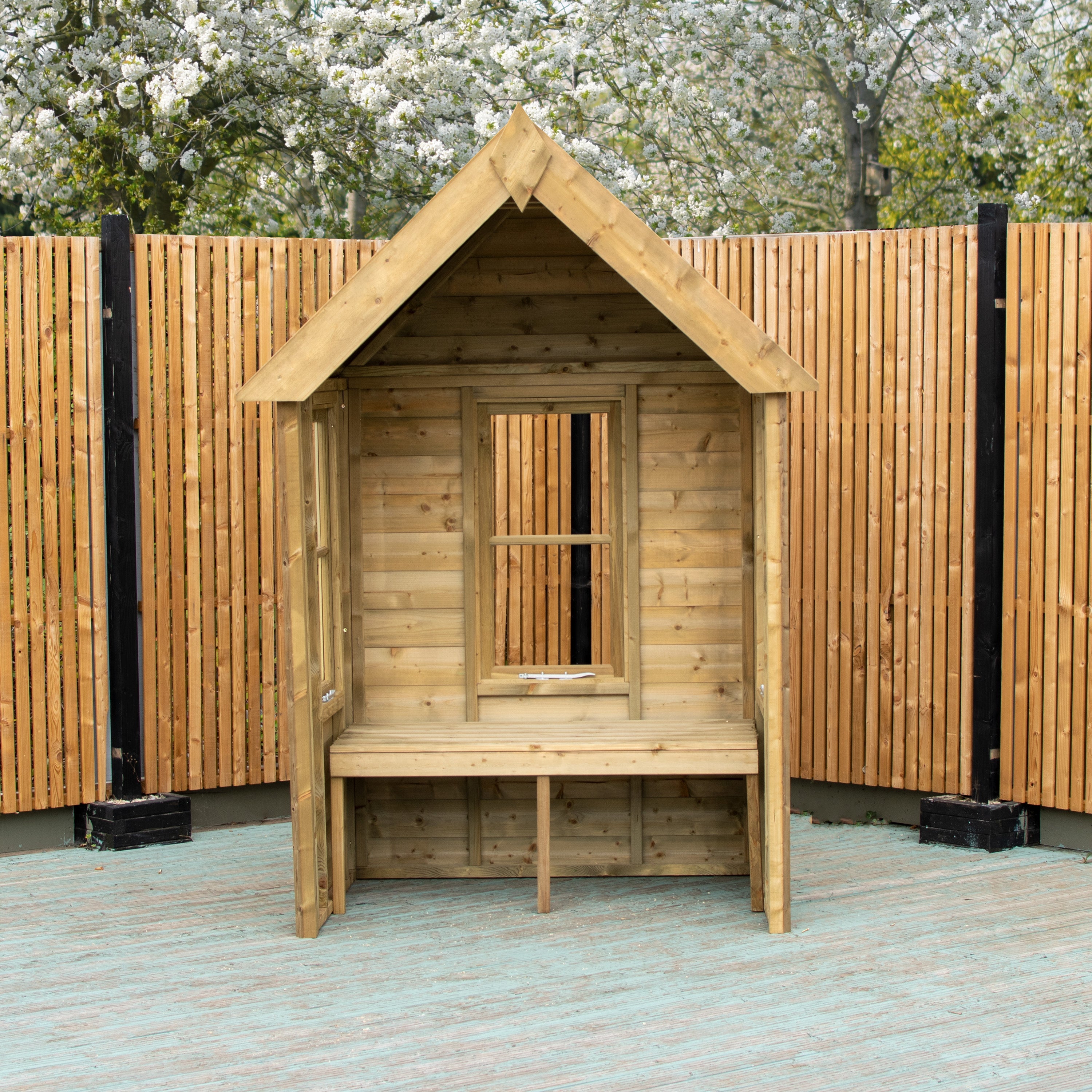 Shire Almarie Pressure Treated Wooden Garden Arbour