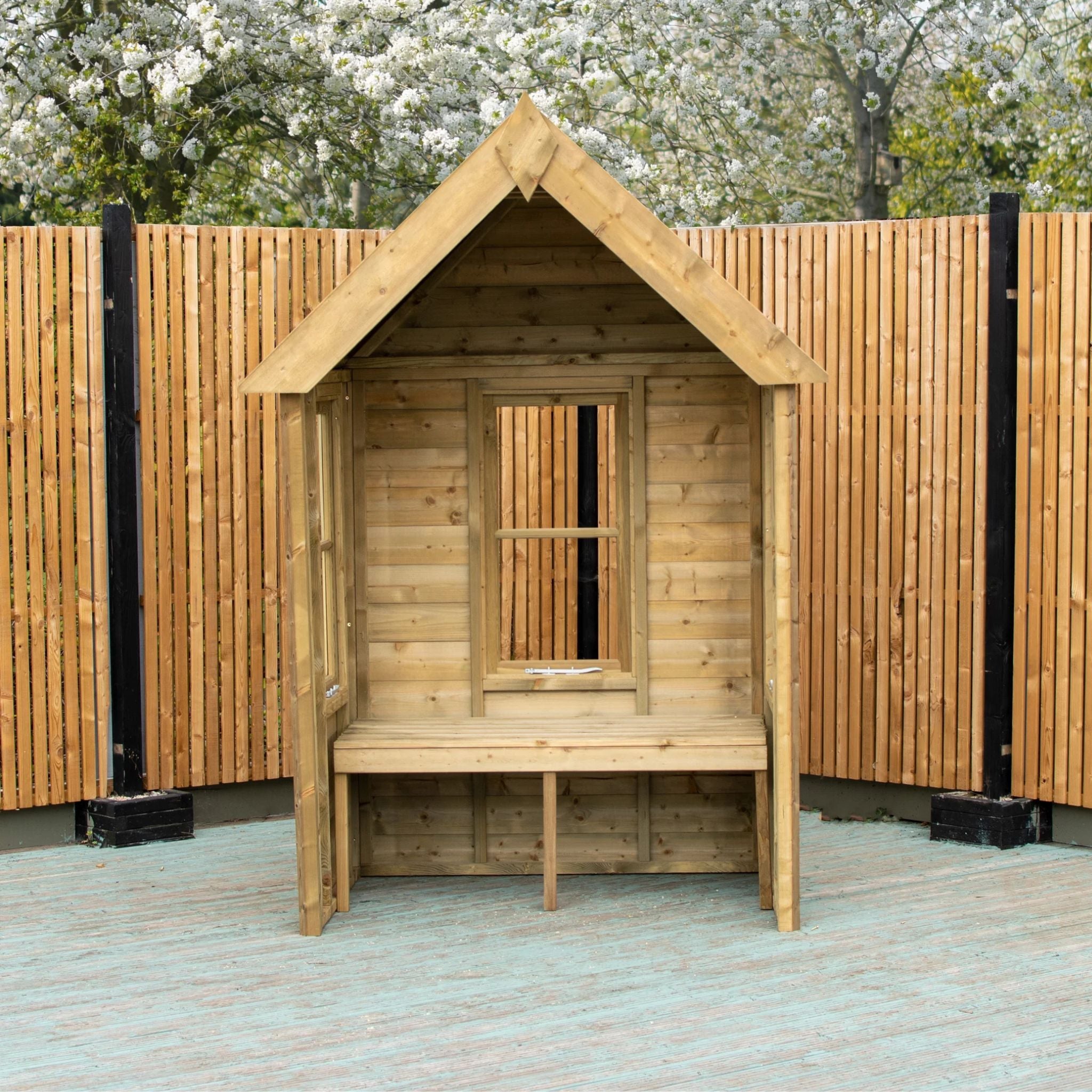 Shire Almarie Arbour – Elegant & Durable Pressure-Treated Garden Seating | Garden Life Stores