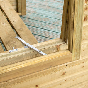 Shire Almarie Arbour – Elegant & Durable Pressure-Treated Garden Seating | Garden Life Stores