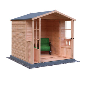 Shire Alnwick Summerhouse 7x7 - Garden Life Stores. 